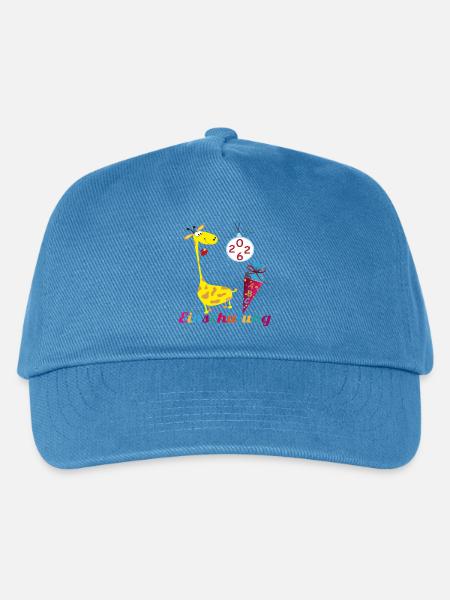 Einschulung 2026 - Kinder Basecap - Pfauenblau