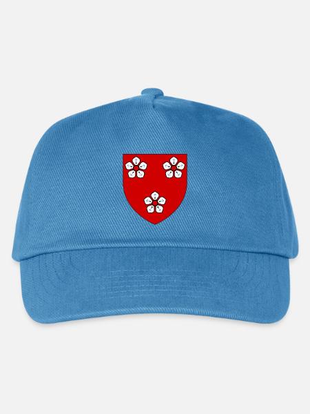 Wappen der Stadt Ancenis - Kinder Basecap - Pfauenblau