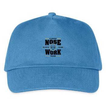 NOSE WORK Team Search Dog Nose Work Dogs Dog - Kids’ Baseball Cap - peacock-blue - Front