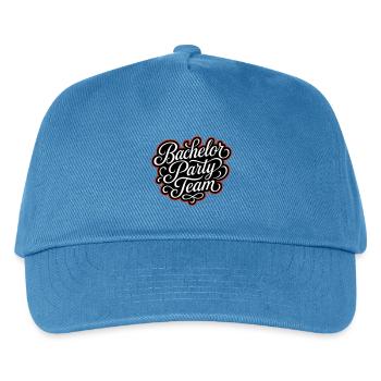 Bachelor Party Team - Kinder Basecap - Pfauenblau - Vorne