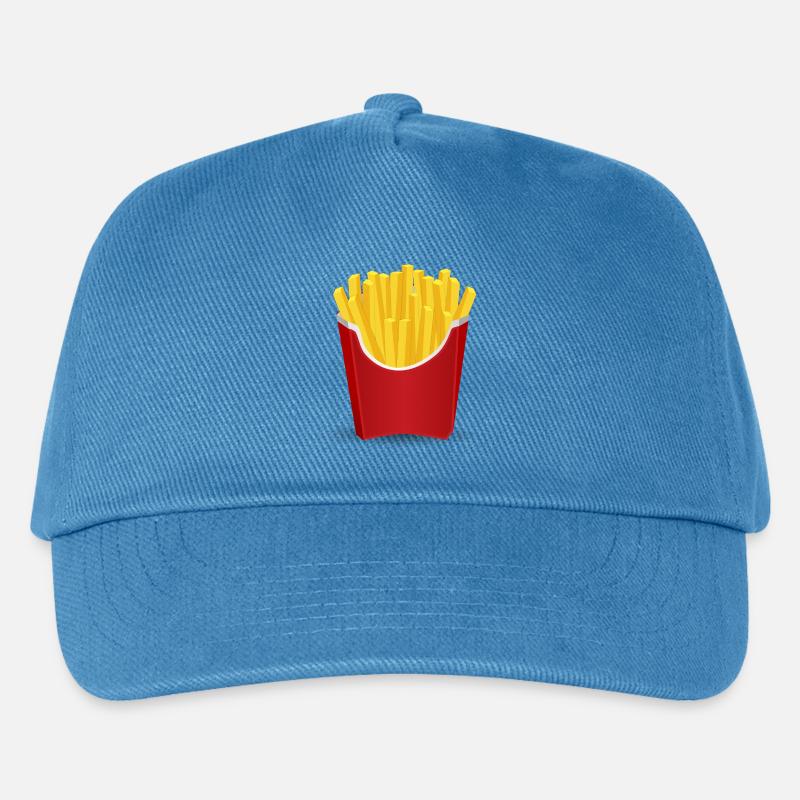 Pommes - Kinder Basecap - Pfauenblau
