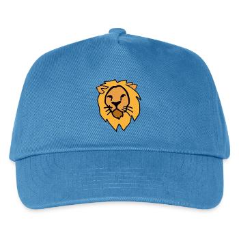 Strength and majesty – Leo - Kids’ Baseball Cap - peacock-blue - Front