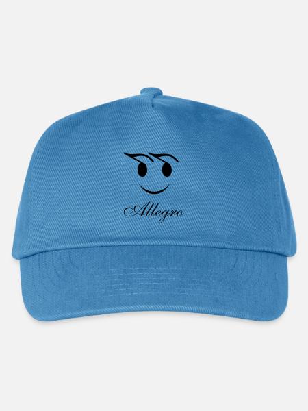 Allegro - Kinder Basecap - Pfauenblau