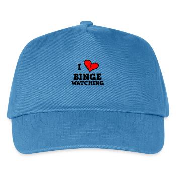 J’adore regarder en rafale - Casquette de baseball Enfant - bleu paon - Devant