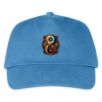 Yin Yang - Kids’ Baseball Cap - peacock-blue - Front