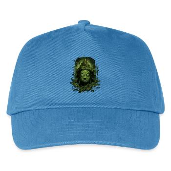 Bouddhisme Yoga Bouddhiste Zen Méditation Bouddha - Casquette de baseball Enfant - bleu paon - Devant