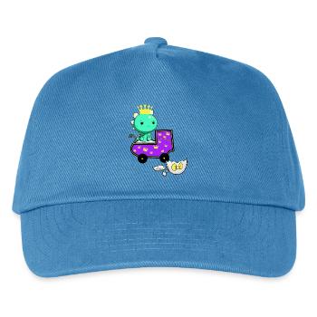 Bébé Dragon Dragon Grossesse Bébé Naissance - Casquette de baseball Enfant - bleu paon - Devant