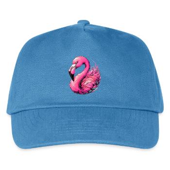 Flamingo - Kids’ Baseball Cap - peacock-blue - Front
