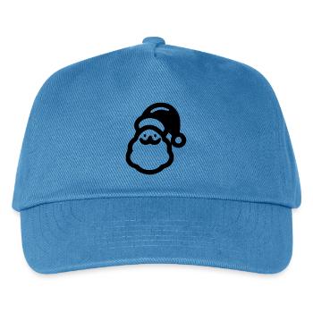 Santa Claus - Kids’ Baseball Cap - peacock-blue - Front