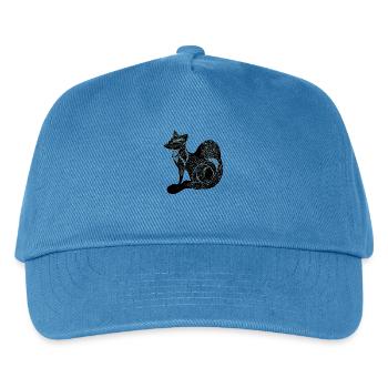 Der Glänzende Fuchs Le renard brillant - Casquette de baseball Enfant - bleu paon - Devant
