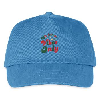 Ambiance de Noël Seulement - Casquette de baseball Enfant - bleu paon - Devant