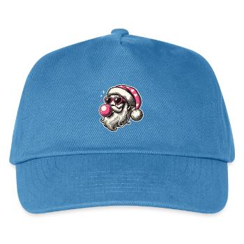 Cool Sigma Santa Joie de Noël - Casquette de baseball Enfant - bleu paon - Devant