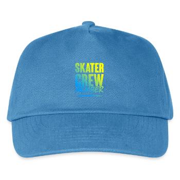 Skater Crew - Kids’ Baseball Cap - peacock-blue - Front