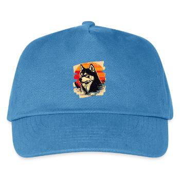 Husky - Kinder Basecap - Pfauenblau - Vorne