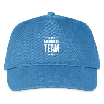 Windsurfing Team - Kinder Basecap - Pfauenblau - Vorne