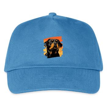 Rottweiler - Kids’ Baseball Cap - peacock-blue - Front