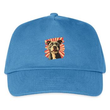American Staffordshire - Kinder Basecap - Pfauenblau - Vorne