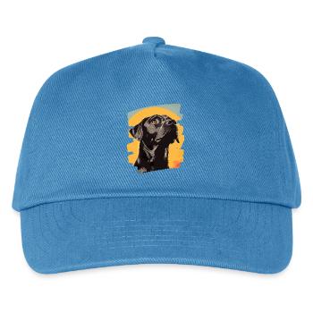 Labrador - Kinder Basecap - Pfauenblau - Vorne