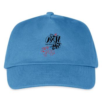 meilleure version de moi - Casquette de baseball Enfant - bleu paon - Devant