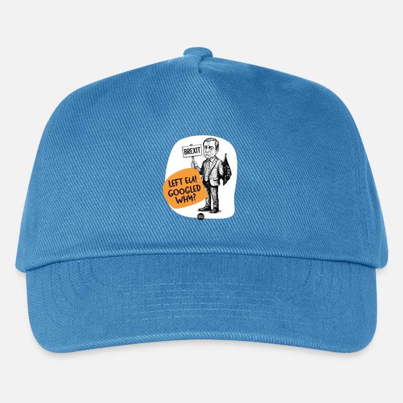 Exit-Regret-Syndrom - Kinder Basecap - Pfauenblau