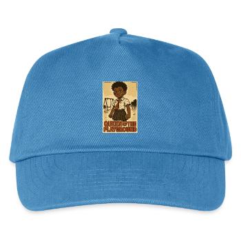 Reine écolière forte sur la cour de récréation - Casquette de baseball Enfant - bleu paon - Devant
