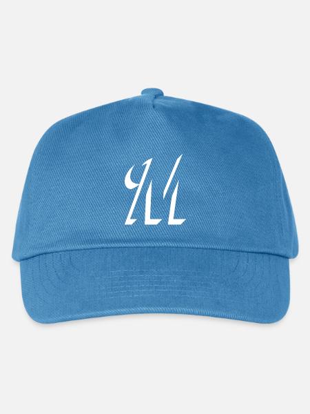 Letter M, Name, der Buchstabe M - Kinder Basecap - Pfauenblau