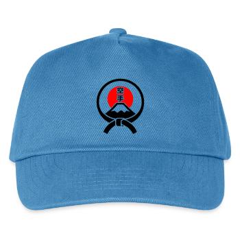 Fuji-San - Kinder Basecap - Pfauenblau - Vorne