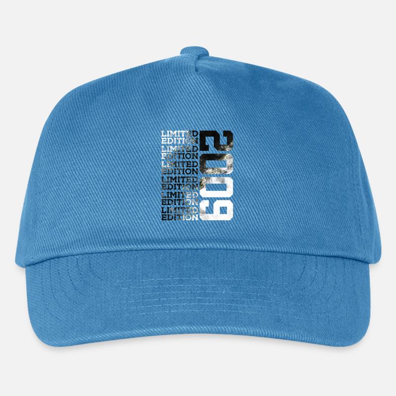 17 JAHRE LIMITED EDITION 2009 17. GEBURTSTAG - Kinder Basecap - Pfauenblau