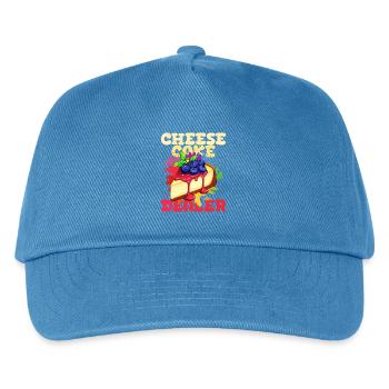 Cake - Kids’ Baseball Cap - peacock-blue - Front