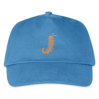 mille-pattes - Casquette de baseball Enfant - bleu paon - Devant