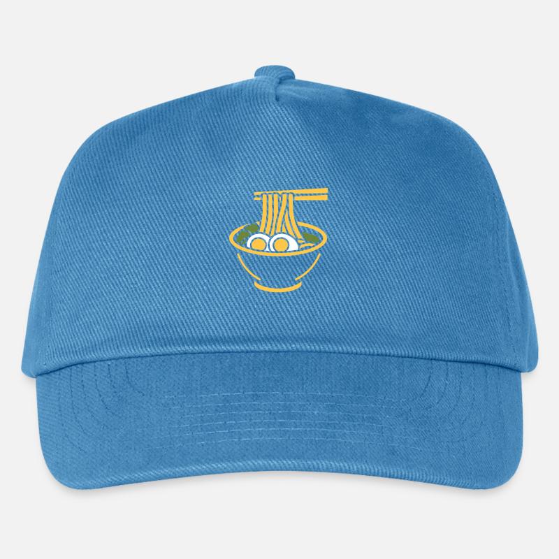 Ramen - Kinder Basecap - Pfauenblau