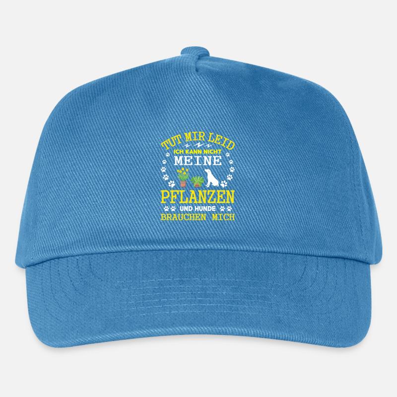 Gärtner Spruch Gärtnerei Hobbygärtner Kleingärtner - Kinder Basecap - Pfauenblau