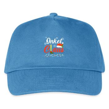Santa Claus Uncle Claus Christmas - Kids’ Baseball Cap - peacock-blue - Front