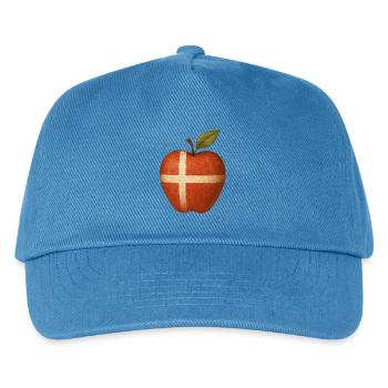 Denmark - Kids’ Baseball Cap - peacock-blue - Front