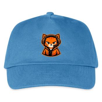 Lucapi1985 - Kids’ Baseball Cap - peacock-blue - Front