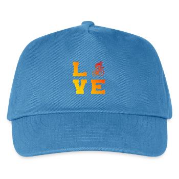 Road Bike Vibes for Road Bike - Kids’ Baseball Cap - peacock-blue - Front