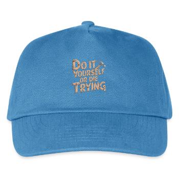 DIY Heimwerker T-Shirt - Kids’ Baseball Cap - peacock-blue - Front