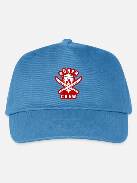 Döner Crew - Kinder Basecap - Pfauenblau