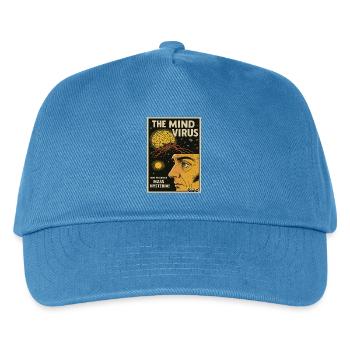 Mind Virus Poster: Massenhysterie - Kinder Basecap - Pfauenblau - Vorne