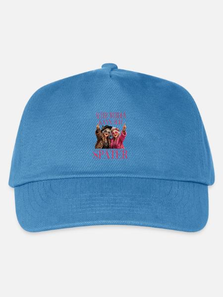 Älter Werden Kann Ich Später Lustiger Oma Spruch - Kinder Basecap - Pfauenblau