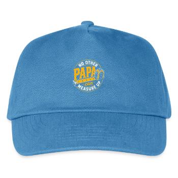 Dad Tape Measure Logo – No Equal - Kids’ Baseball Cap - peacock-blue - Front