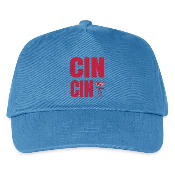 cin_cin - Kids’ Baseball Cap - peacock-blue - Front