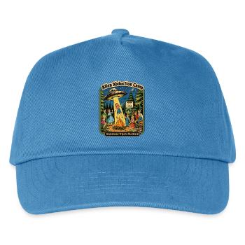 Camp d’enlèvement extraterrestre : Voyages imprévus - Casquette de baseball Enfant - bleu paon - Devant