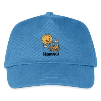 Sun, chef, griller and city - Kids’ Baseball Cap - peacock-blue - Front