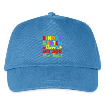 Pre K Teacher No App For That Kindergarten Teacher - Kinder Basecap - Pfauenblau - Vorne