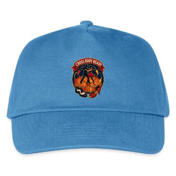 CROSS BODY READY - Kids’ Baseball Cap - peacock-blue - Front