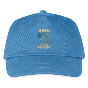 Commercial Diver Industrial Diver - Kids’ Baseball Cap - peacock-blue - Front