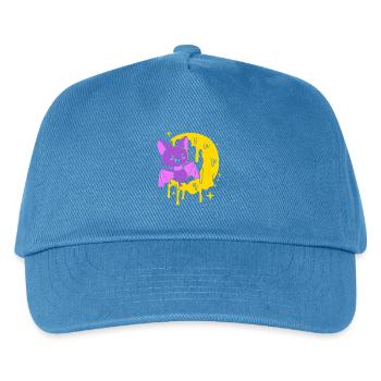 Pastel Gothic - Kids’ Baseball Cap - peacock-blue - Front