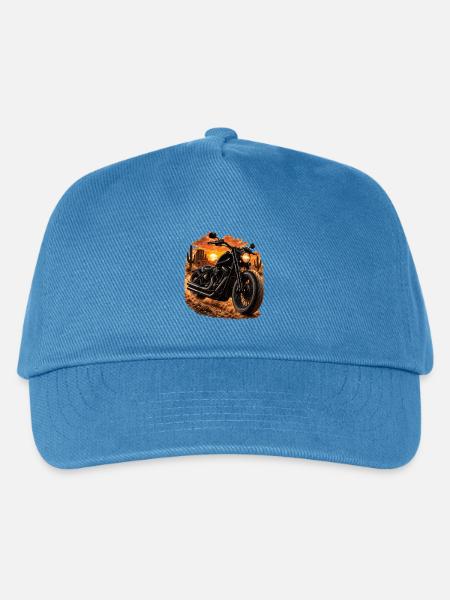Wüsten-Cruiser - Kinder Basecap - Pfauenblau