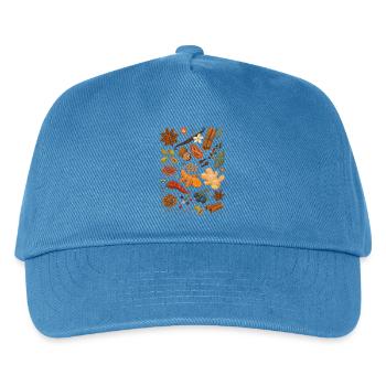 Gewürze | Kräuter & Gewürzmischungen - Kinder Basecap - Pfauenblau - Vorne